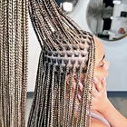 Small knotless braids